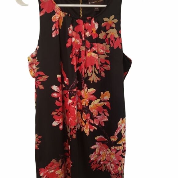 Dana Buchman Silk Floral Dress - Picture 2 of 13